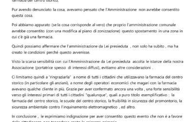 Lettera al sindaco di San Felice Circeo