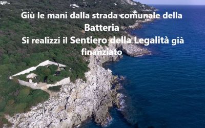 Giù le mani dalla strada Comunale delle Batterie