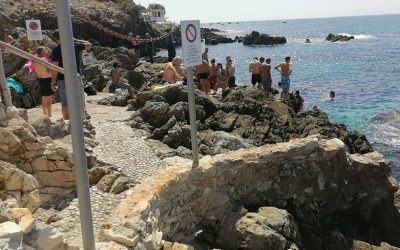 7 agosto – giornata di mare alla Batteria