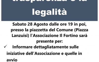 Notte per la trasparenza e la legalità