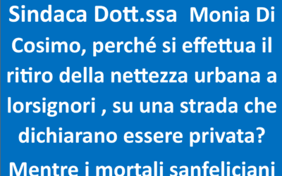 gestione raccolta differenziata Via  delle Batterie