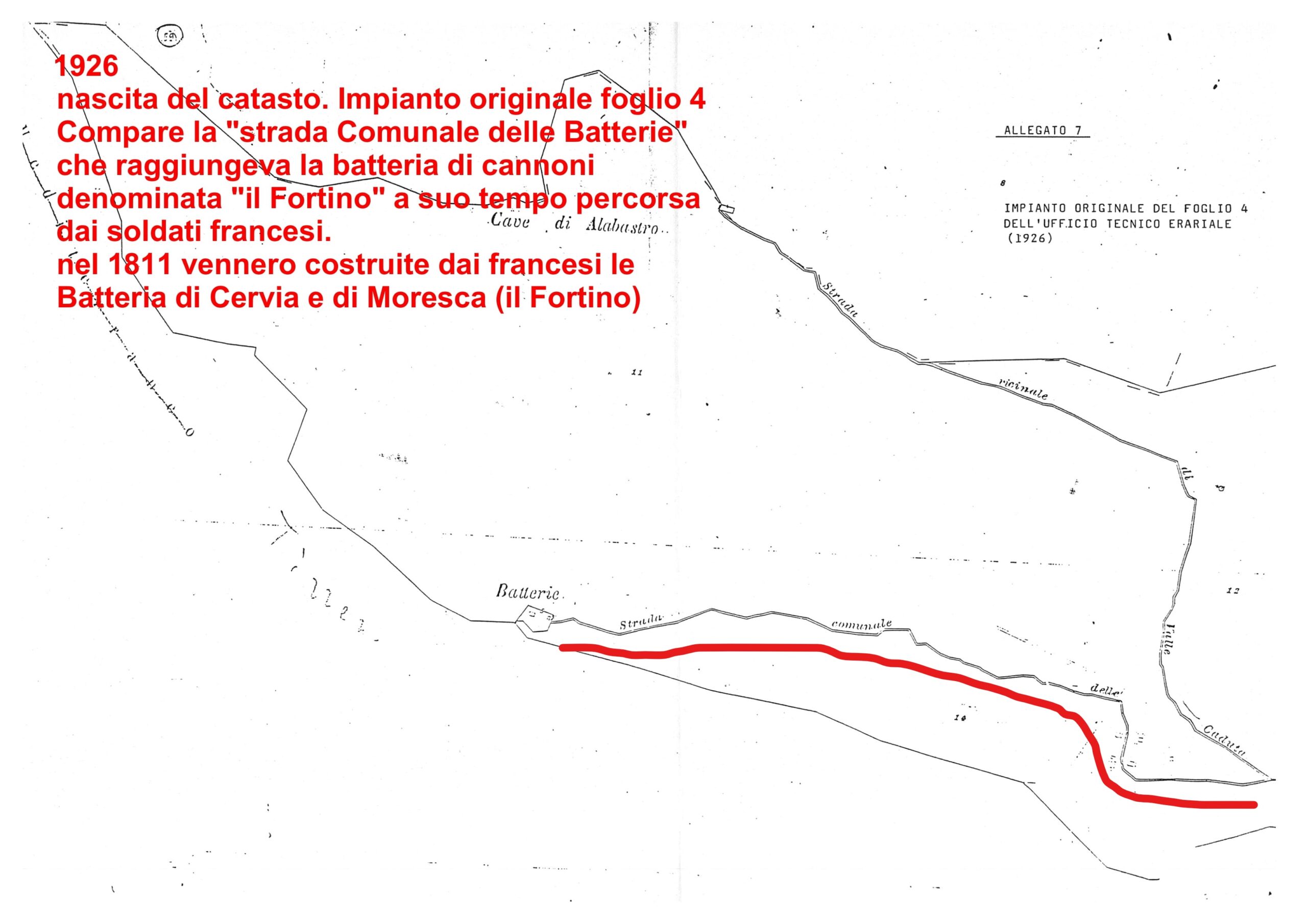 Passeggiata della resilienza al Fortino