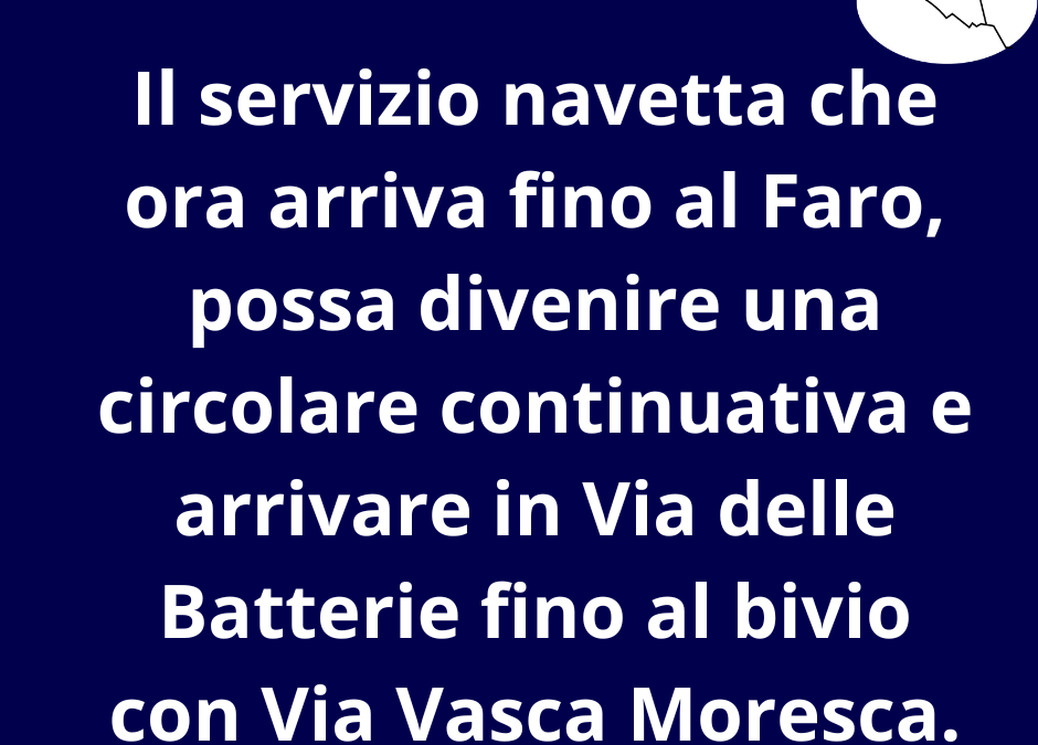 proposta di gestione dell’area punta Rossa – La Batteria