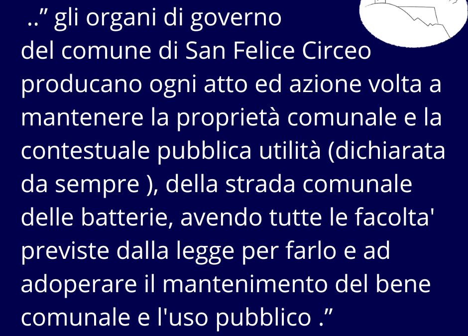 Diffida di lunedì 12 Agosto e breve riepilogo degli ultimi eventi